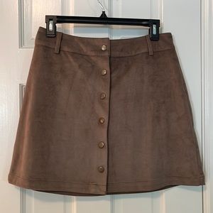 Marine Layer Ultra Brushed Suede style fabric pocketed skirt.Excellent Condition